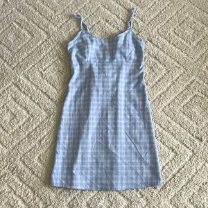 brandy melville plaid dress